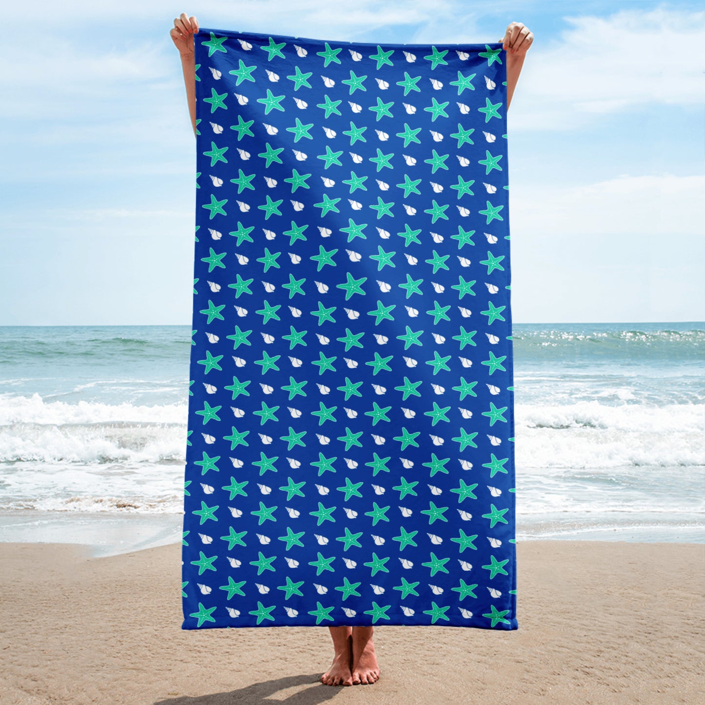 Starfish & Shell Towel