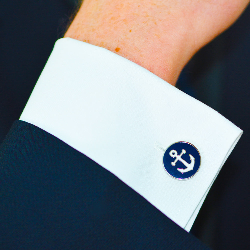 Anchor Cufflinks - SummerTies