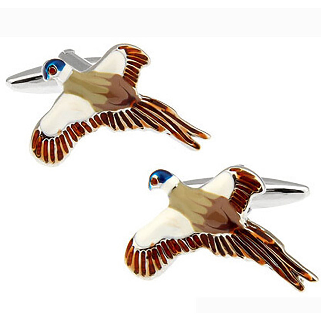 Bird Cufflinks - 3D - SummerTies