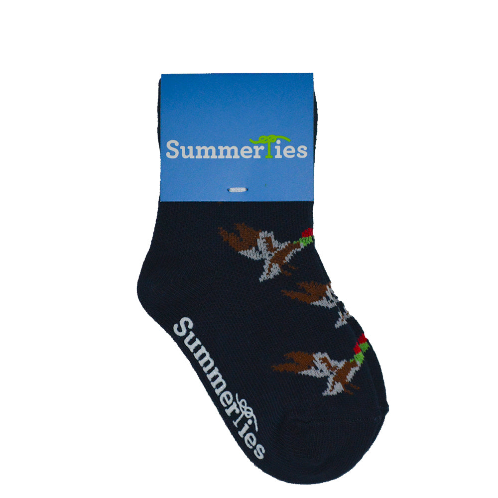 Duck Socks - Toddler Crew Sock - Navy - 5 Pairs - SummerTies