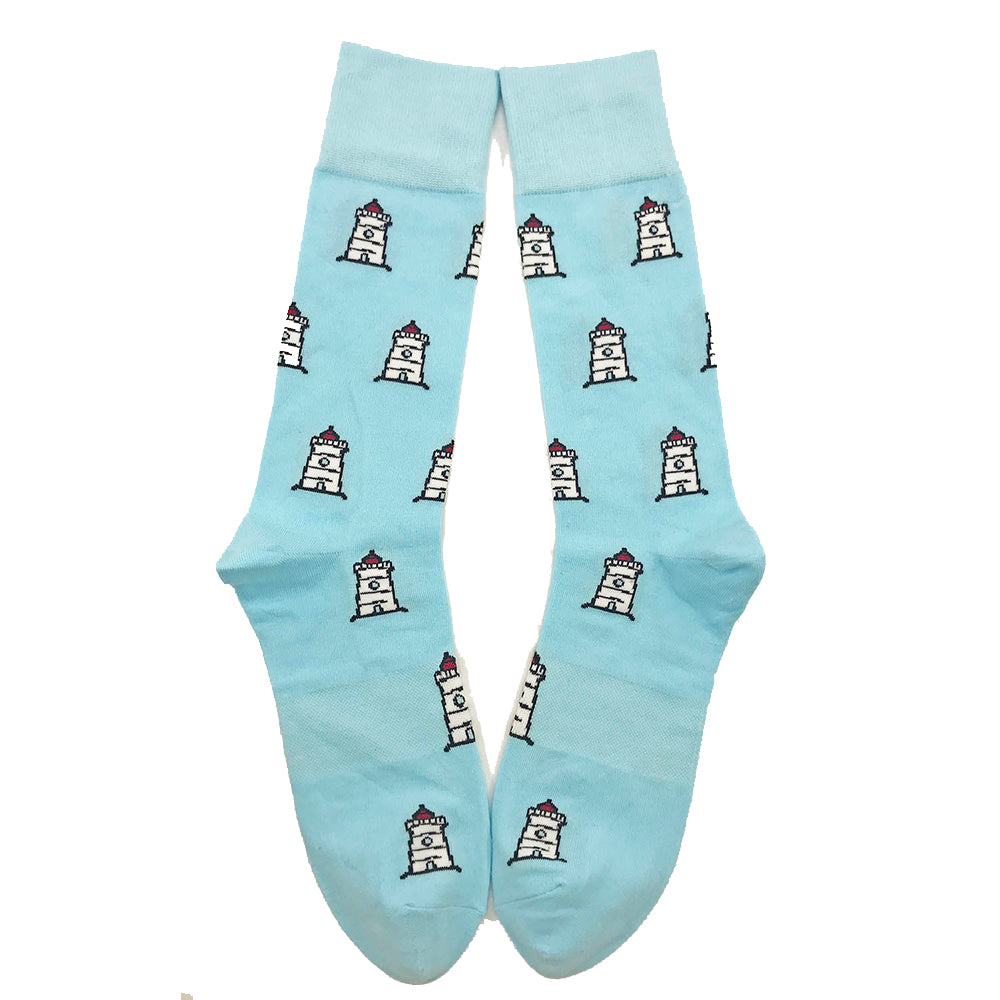 Lighthouse Socks - Men's Mid Calf - SummerTies