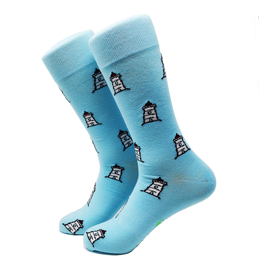 Lighthouse Socks - Men's Mid Calf - SummerTies