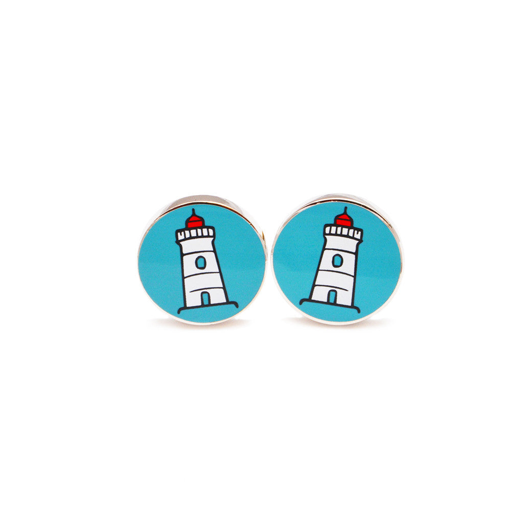 Lighthouse Cufflinks - SummerTies