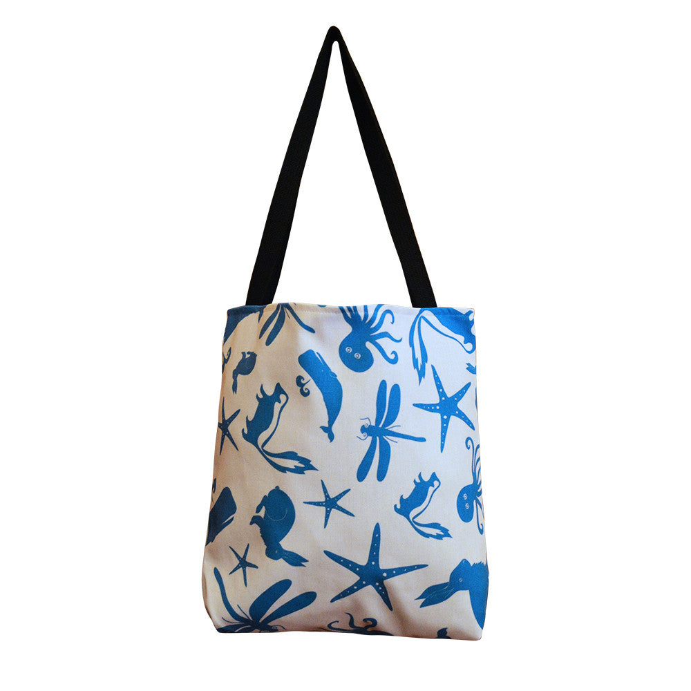 Multi Creature Tote Bag - SummerTies