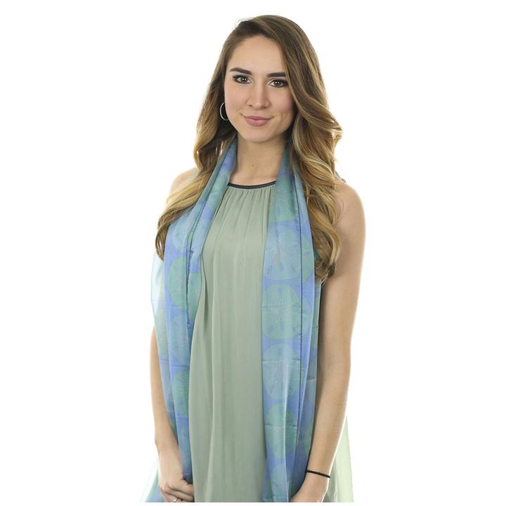 Sand Dollar Long Scarf - SummerTies