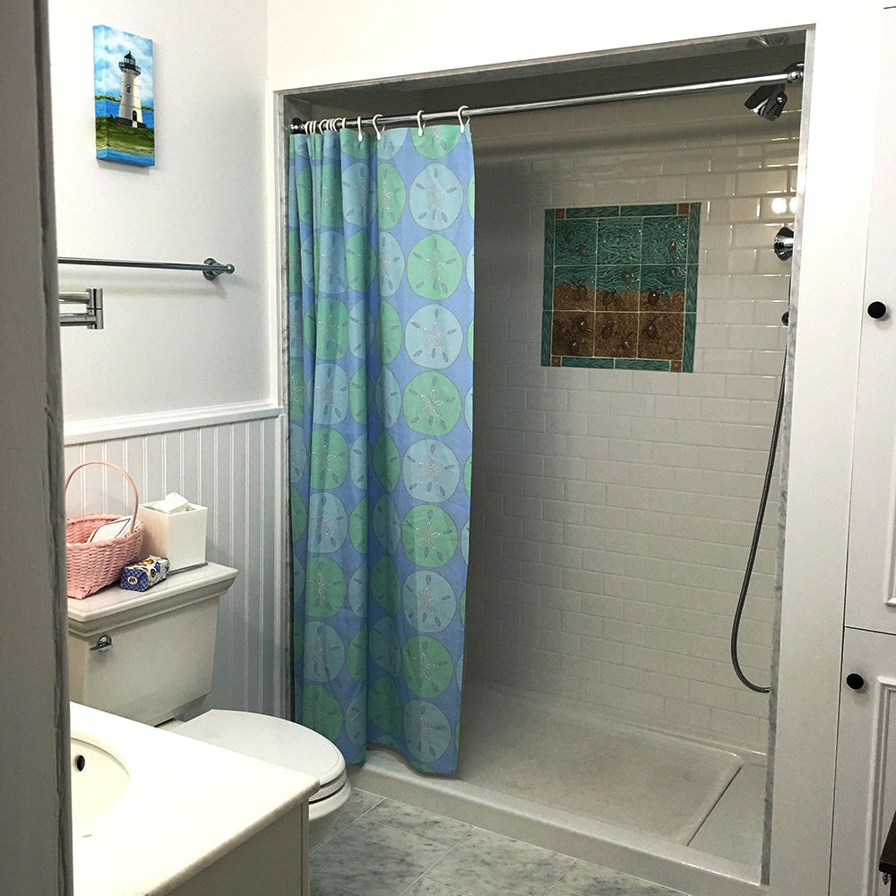 Sand Dollar Shower Curtain - SummerTies