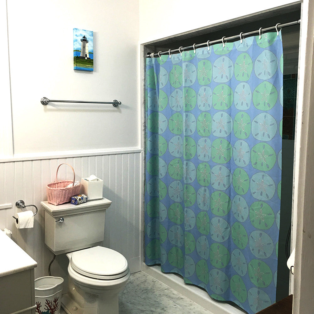 Sand Dollar Shower Curtain - SummerTies