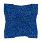 Anchor Dream Square Scarf - Blue on Navy