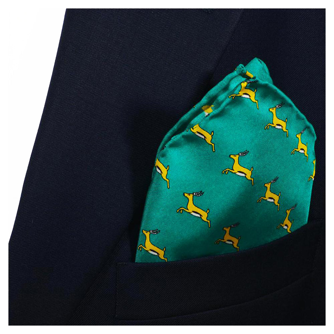 Springbok Pocket Square - SummerTies