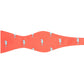 Seahorse Bow Tie - Coral Pink, Printed Silk - SummerTies