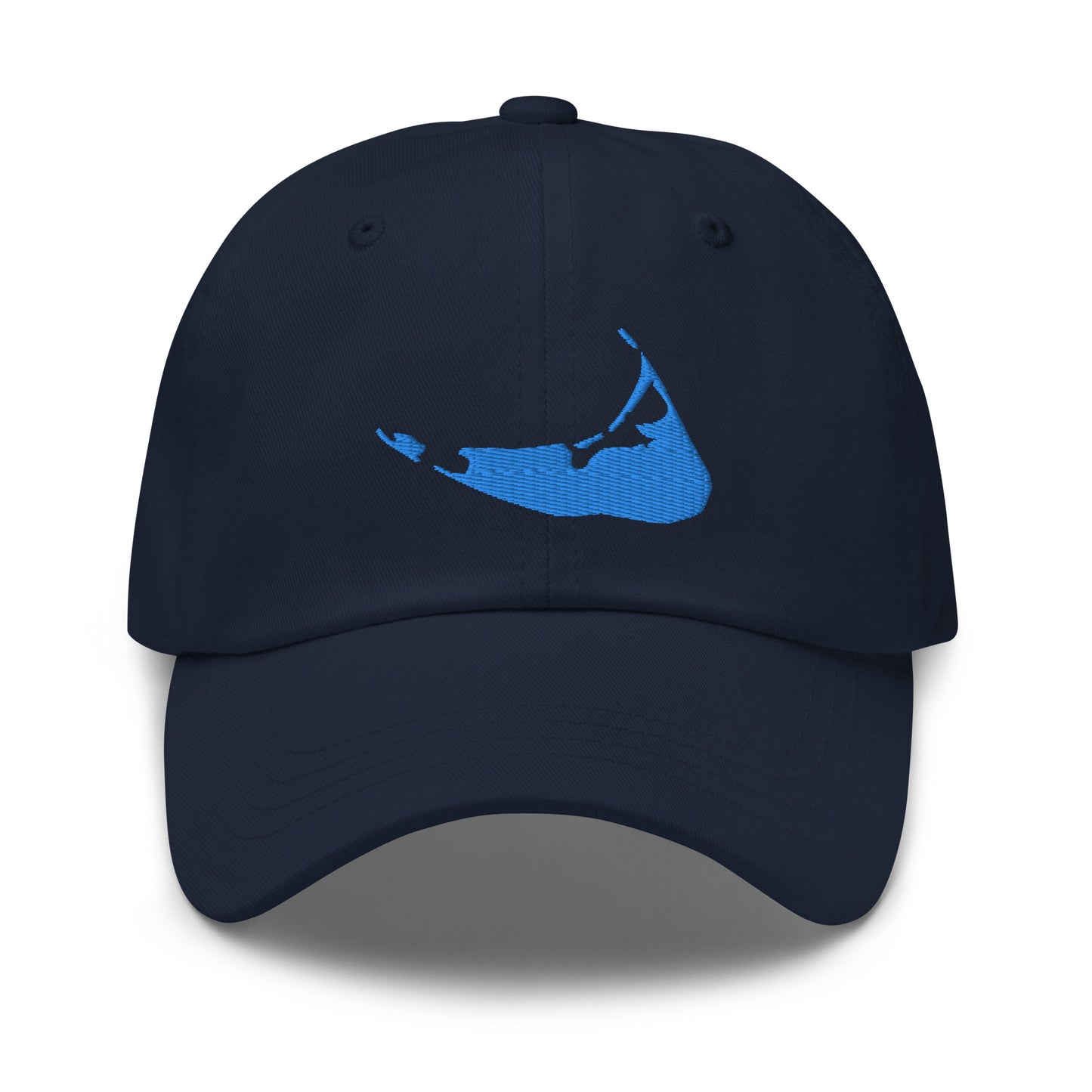 Nantucket Dad Hat - Blue on Navy