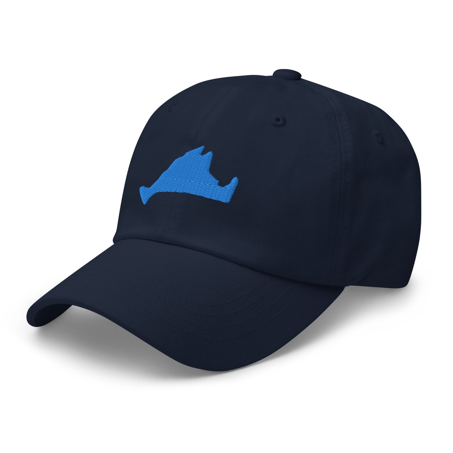 Martha's Vineyard Dad Hat - Blue on Navy