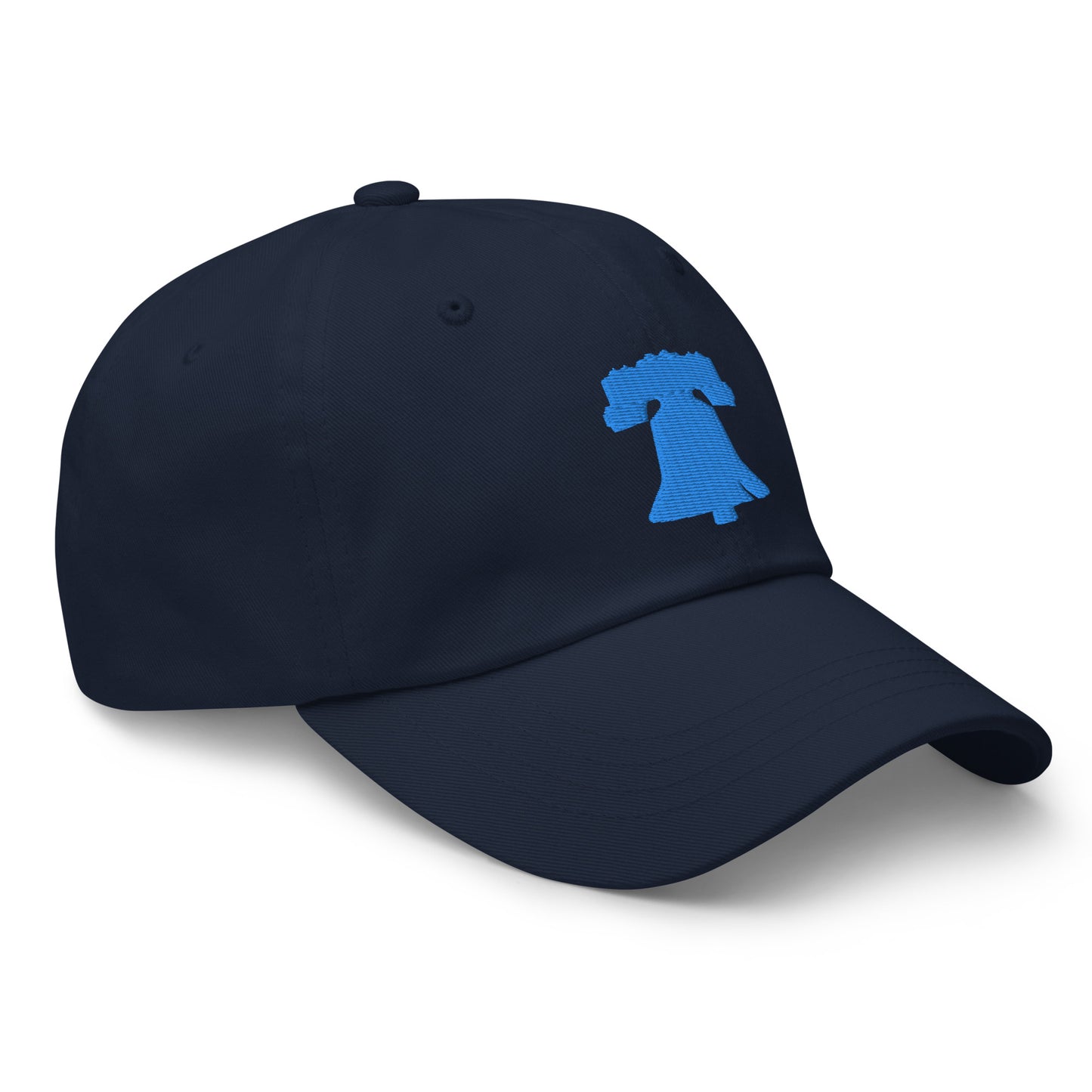 Philadelphia Liberty Bell Dad Hat - Blue on Navy