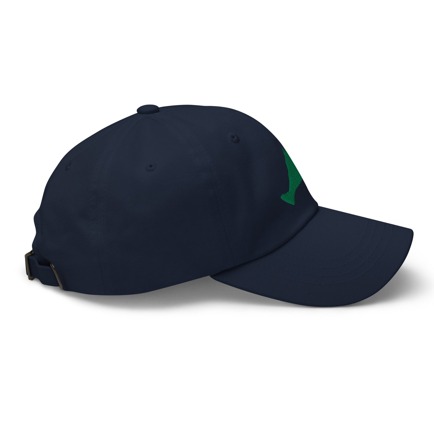 Martha's Vineyard Dad Hat - Green on Navy