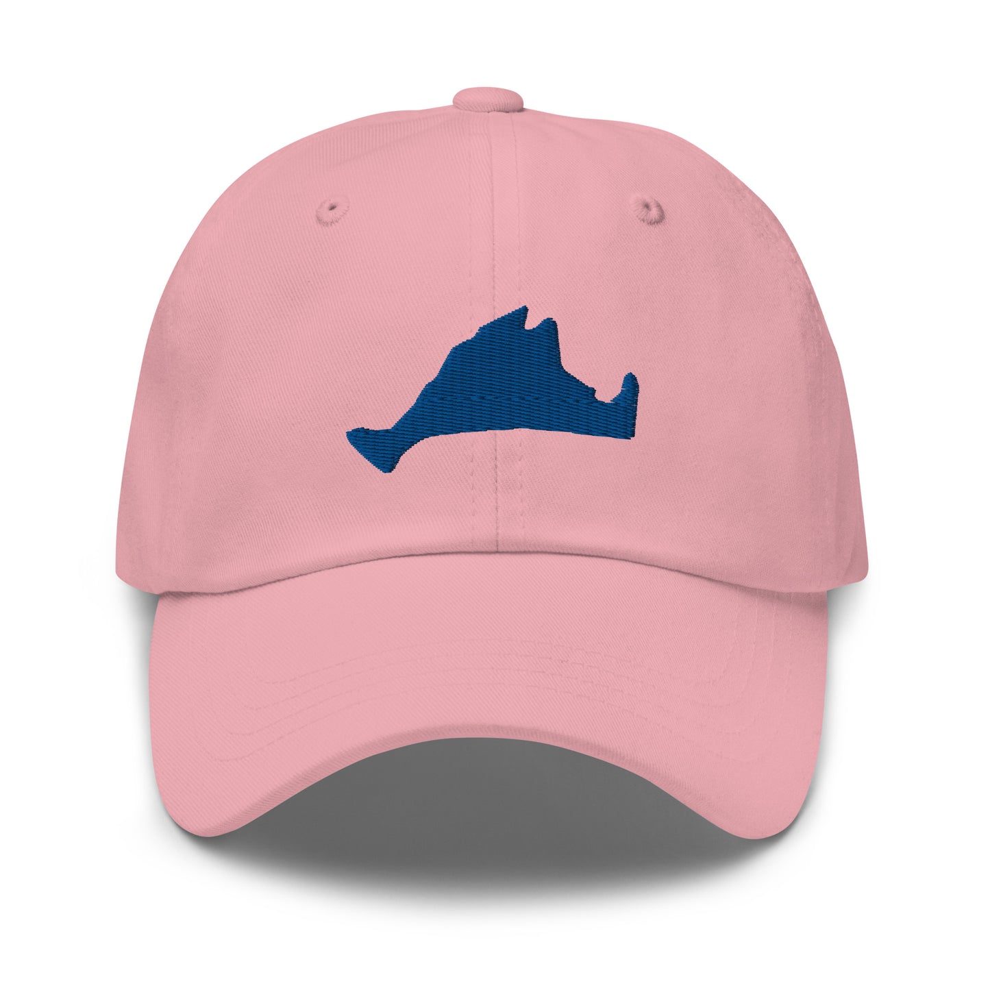 Martha's Vineyard Dad Hat - Royal Blue on Pink