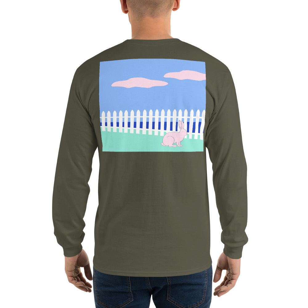 Rabbit II Long Sleeve T-Shirt - Multiple Colors - SummerTies