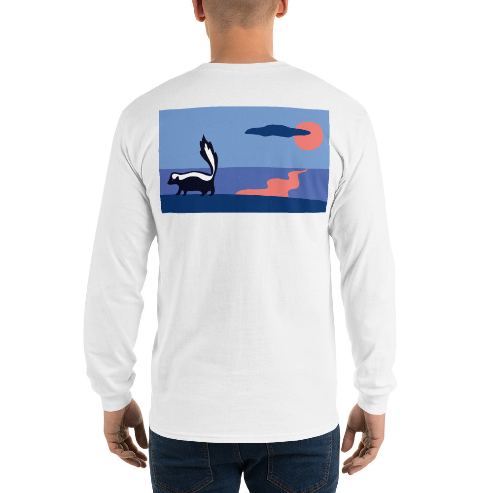 Skunk Long Sleeve T-Shirt - Multiple Colors - SummerTies