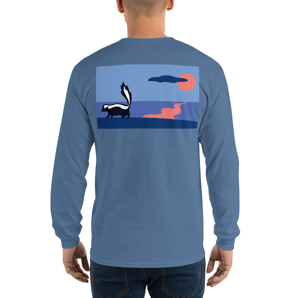 Skunk Long Sleeve T-Shirt - Multiple Colors - SummerTies