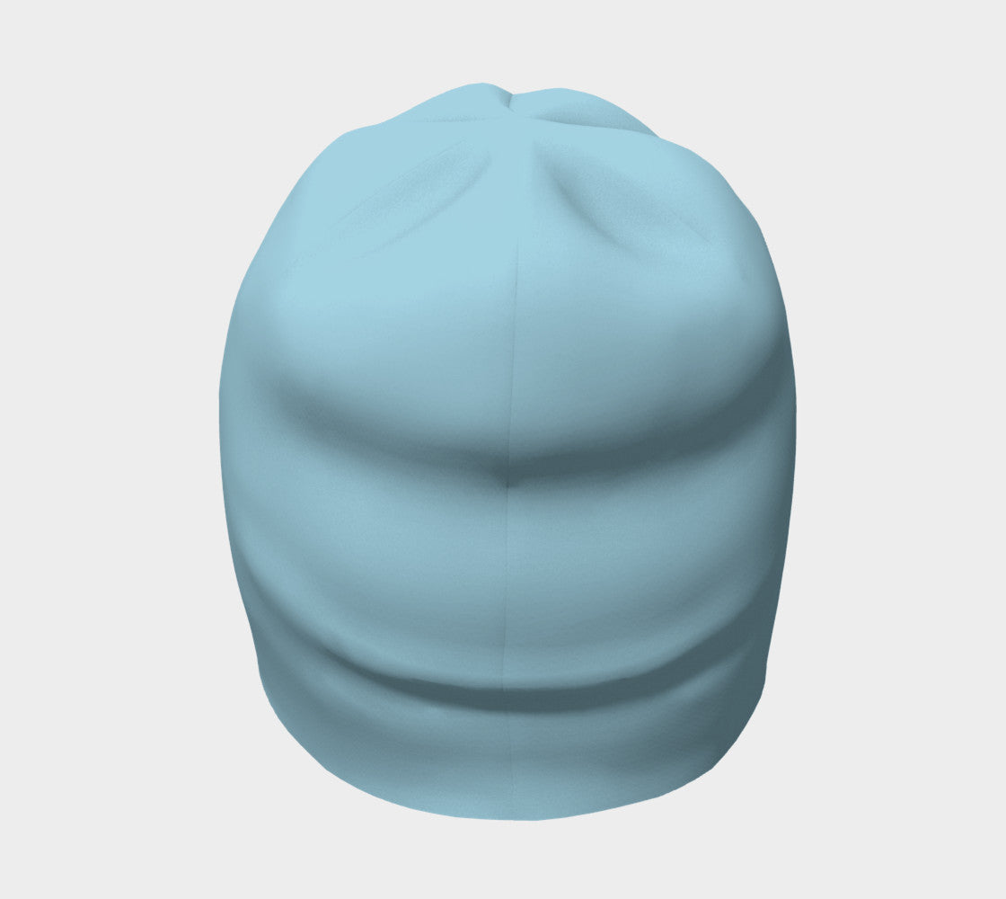 Solid Winter Beanie - Light Blue - SummerTies