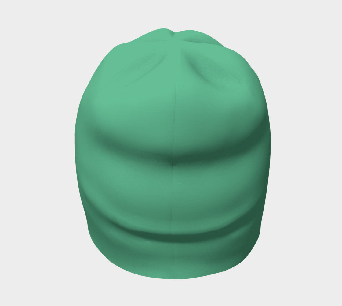 Solid Winter Beanie - Light Green - SummerTies