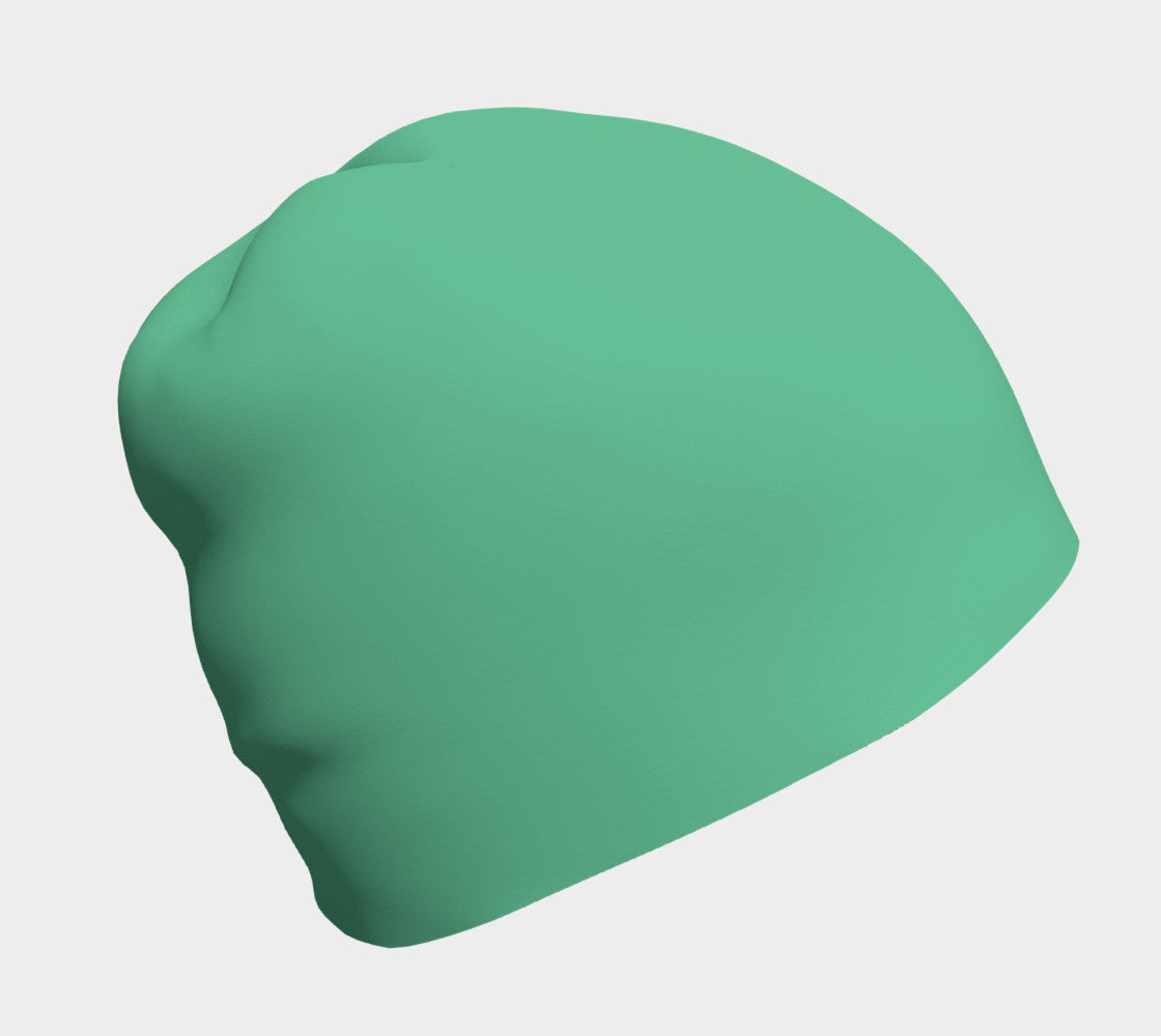 Solid Winter Beanie - Light Green - SummerTies