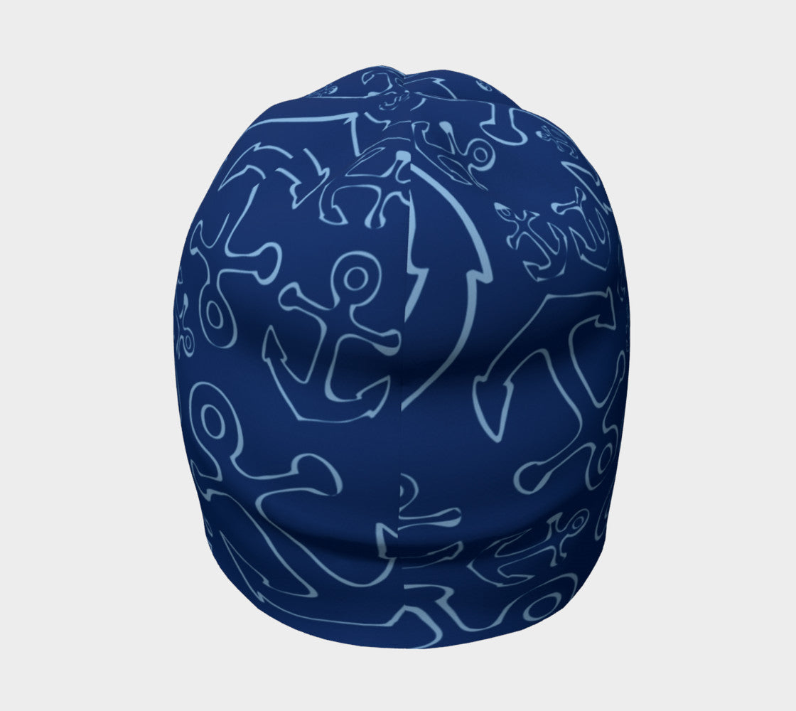 Anchor Dream Navy Winter Beanie - SummerTies