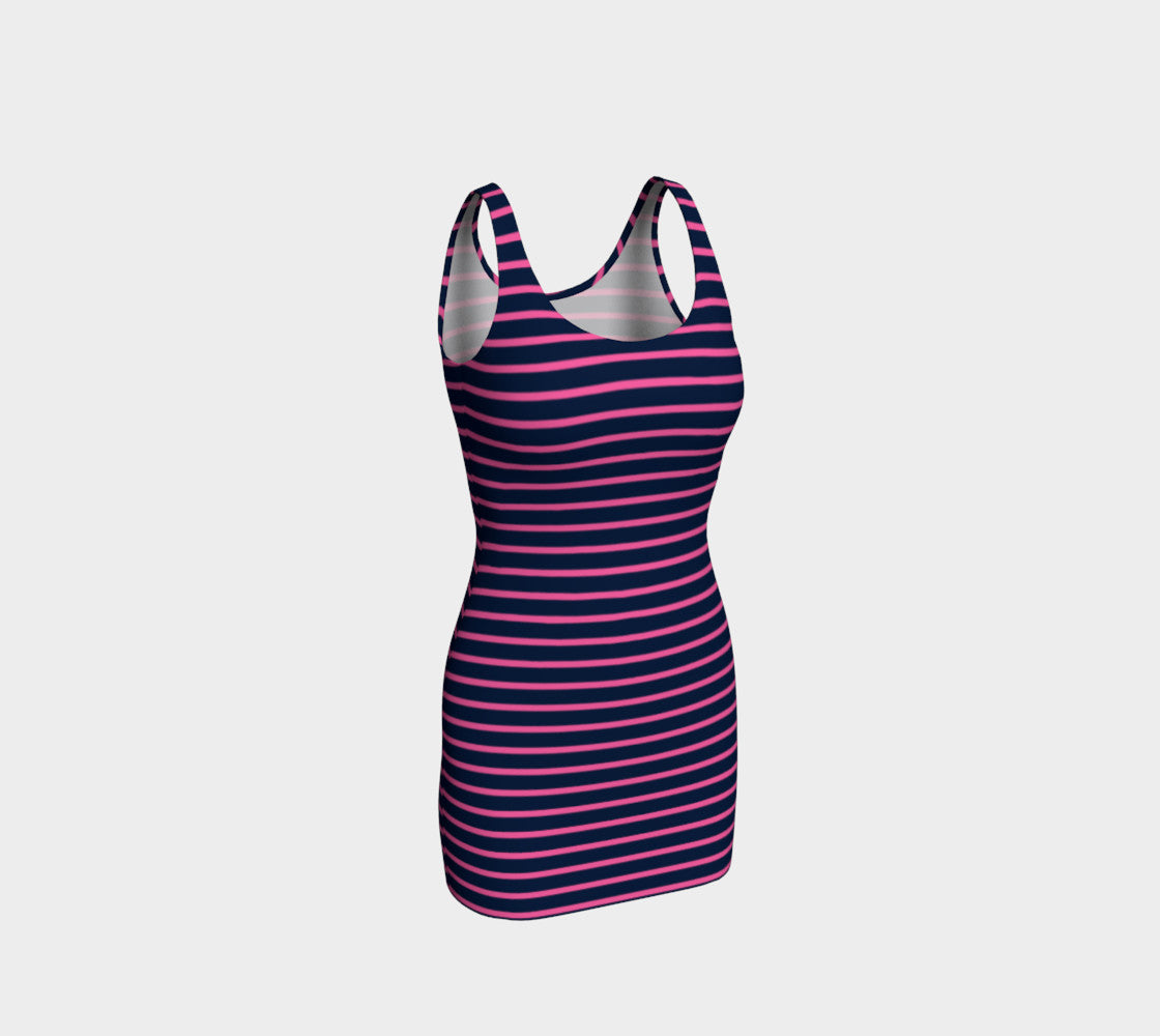 Striped Bodycon Dress