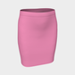 Solid Fitted Skirt - Light Pink - SummerTies