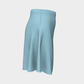 Solid Flare Skirt - Light Blue - SummerTies