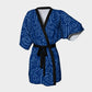 Anchor Dream Kimono Robe - Blue on Navy - SummerTies