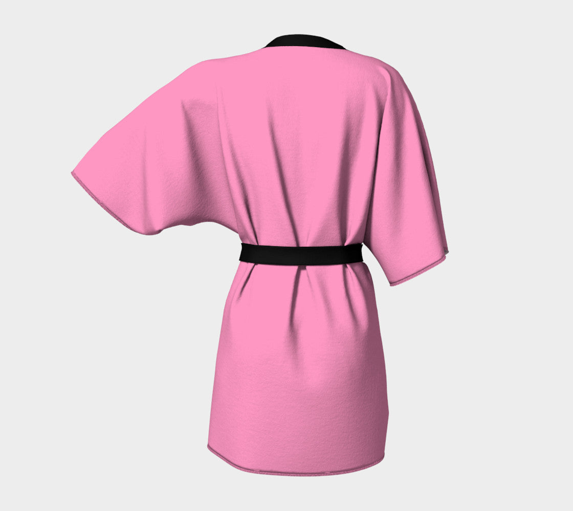 Solid Kimono Robe - Light Pink - SummerTies