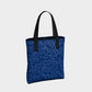Anchor Dream Tote Bag - Blue on Navy - SummerTies