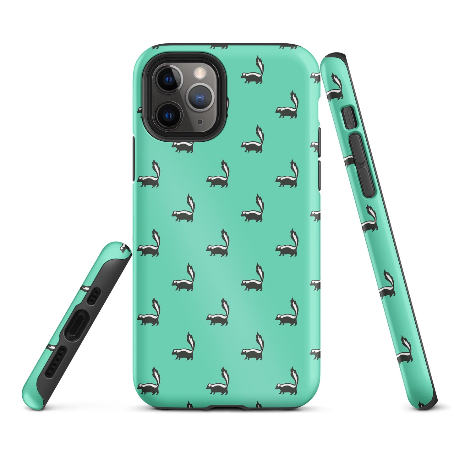 Skunk iPhone Case - Sea Green