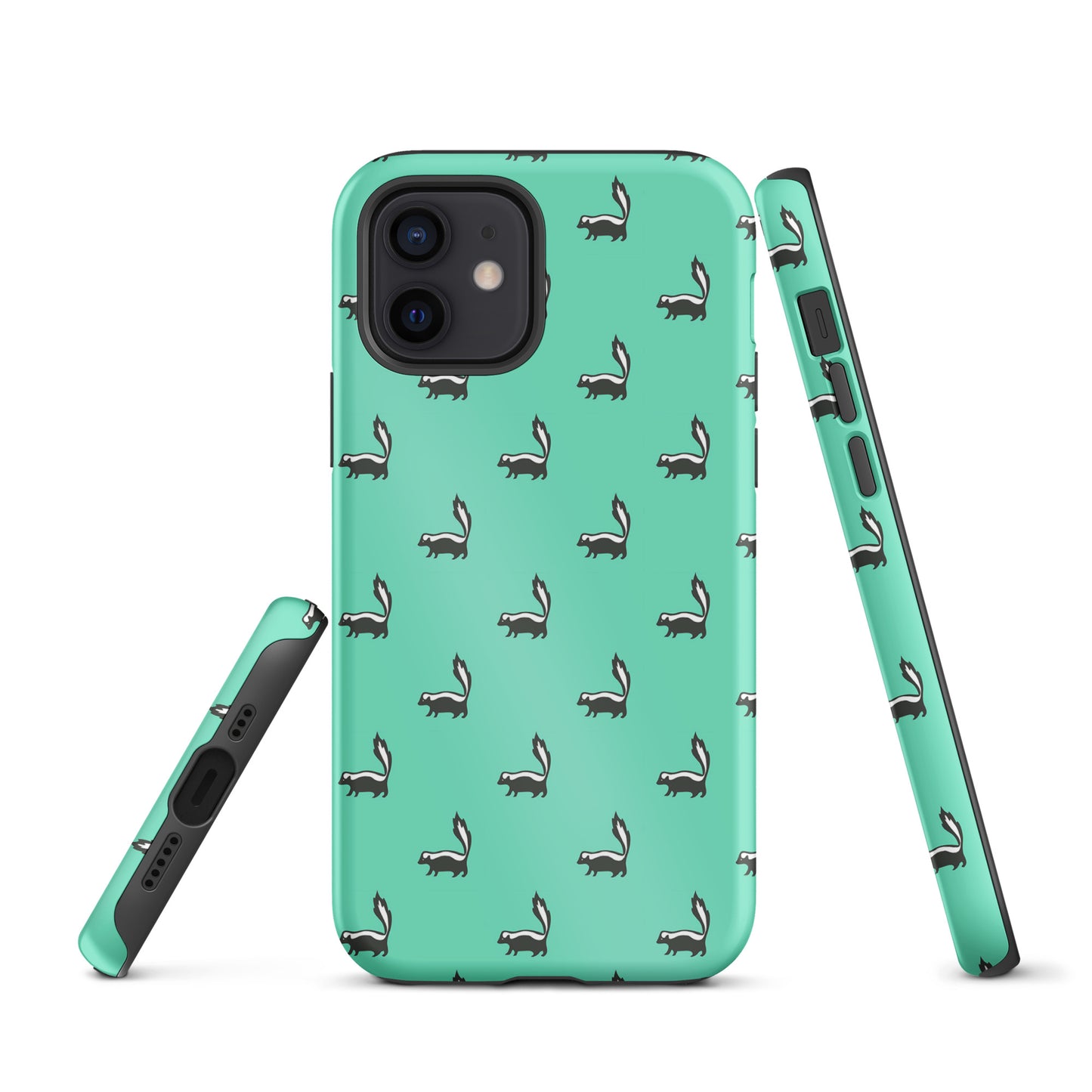 Skunk iPhone Case - Sea Green