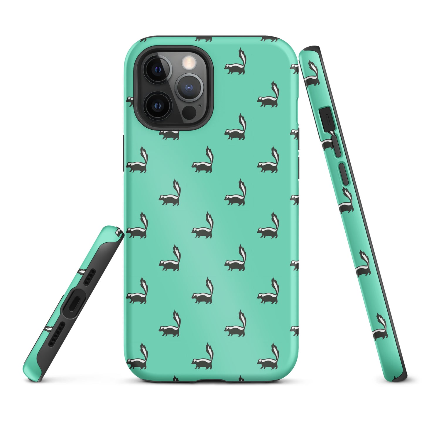 Skunk iPhone Case - Sea Green