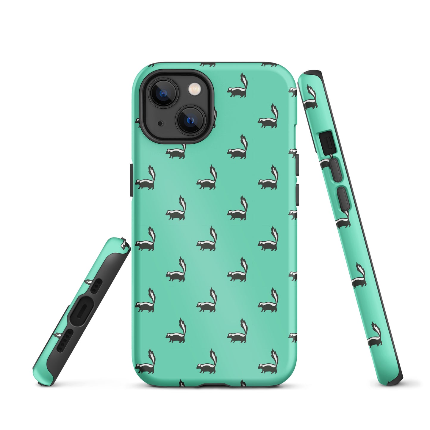 Skunk iPhone Case - Sea Green