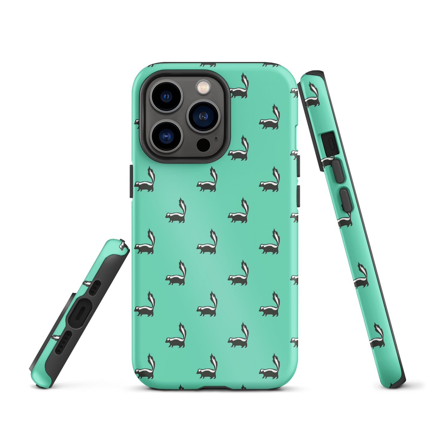 Skunk iPhone Case - Sea Green