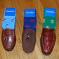 Penguin Socks - Blue - Men's Mid Calf - SummerTies