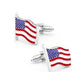 American Flag Cufflinks - In the Wind - SummerTies