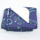 Anchor Dream Fleece Blanket - Green on Navy - SummerTies