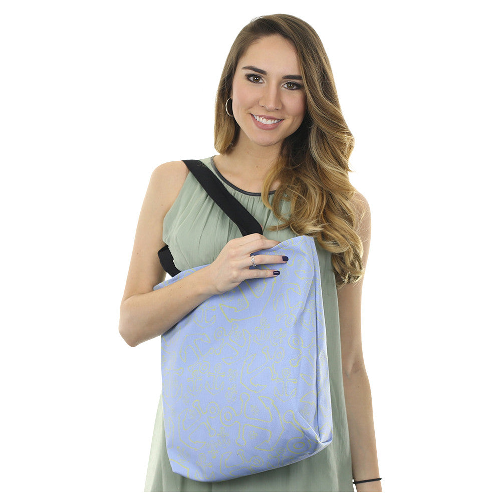 Anchor Dream Tote Bag - Lt Blue - SummerTies