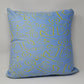 Anchor Dream Light Blue Pillow 16" x 16" - Faux Suede - SummerTies