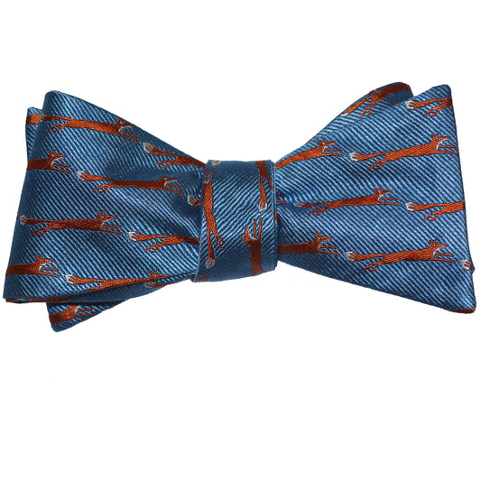 Fox Bow Tie - Woven Silk - SummerTies