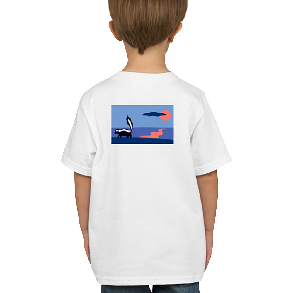 Skunk T-Shirt - Short Sleeve, Kids - SummerTies