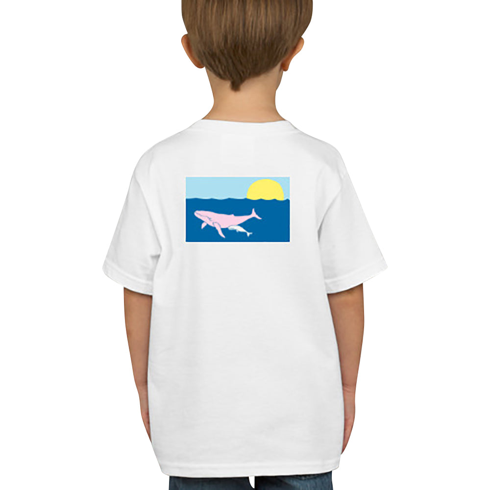 Humpback Whale T-Shirt - Short Sleeve, Kids - SummerTies