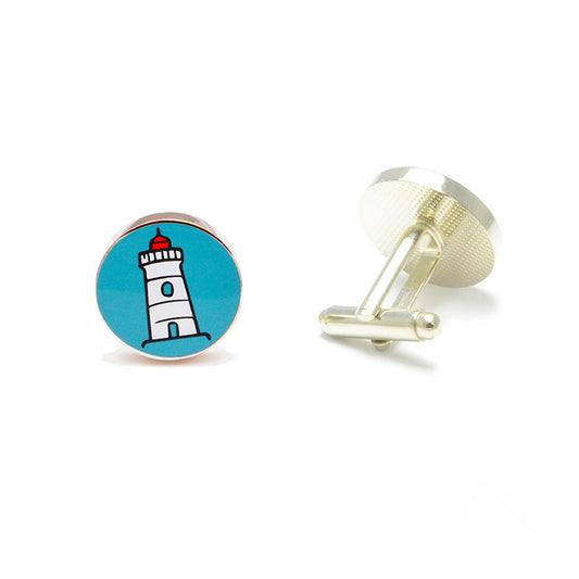 Lighthouse Cufflinks - SummerTies