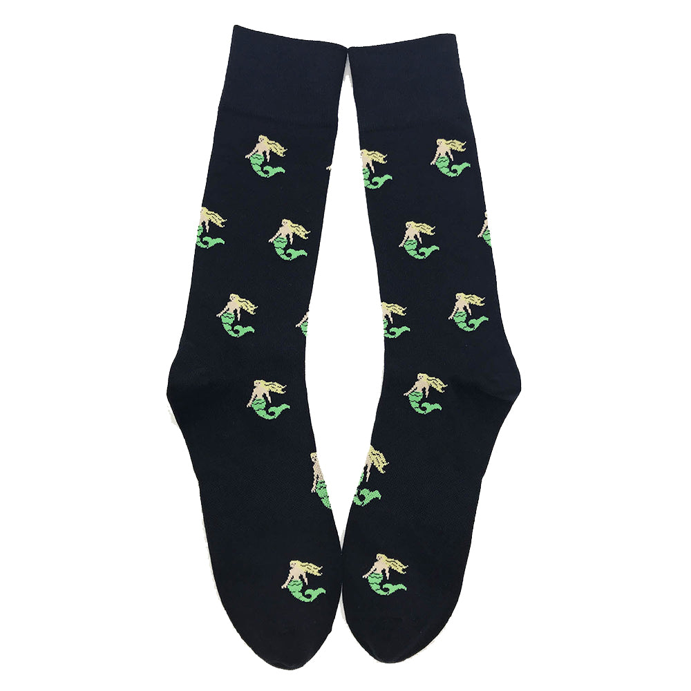 Mermaid Socks - Men's Mid Calf - SummerTies