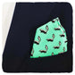 Skunk Pocket Square - Green