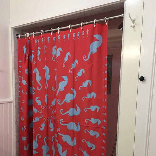 Seahorse Shower Curtain - SummerTies