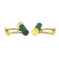 Shutgun Shell Cufflinks - 3D, Green - SummerTies